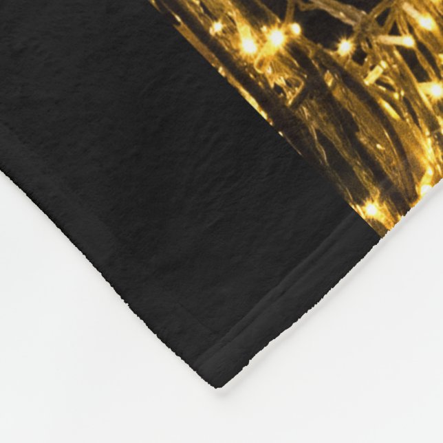 Couverture Polaire Les chevaux d'or galopant (Coin)