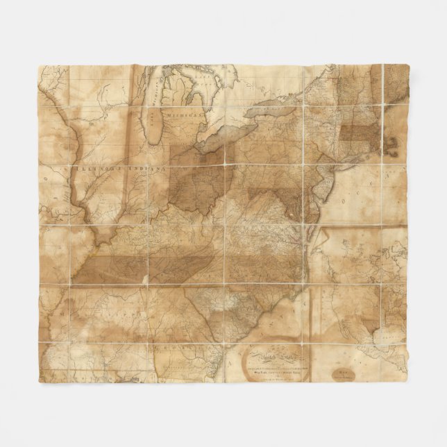 Couverture Polaire Les Etats-Unis 39 (Devant (Horizontal))