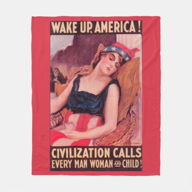 Couverture Polaire Les Etats-Unis d'AmericaWar II promotionnel (Devant)
