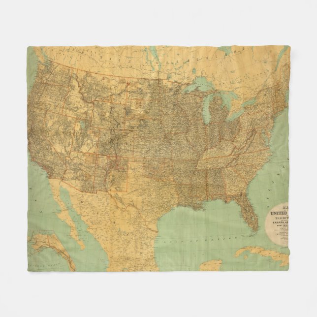 Couverture Polaire Les Etats-Unis et les territoires (Devant (Horizontal))