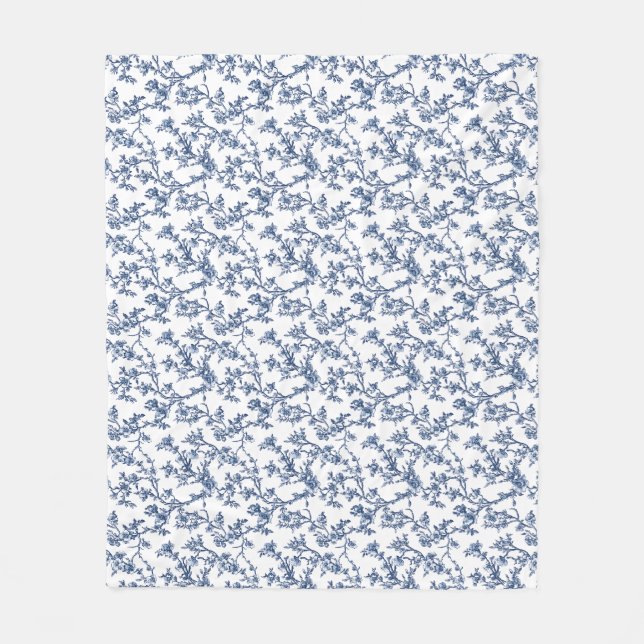 Couverture Polaire Les Fleurs Fleurissent Pour Leur Propre Joie (Devant)