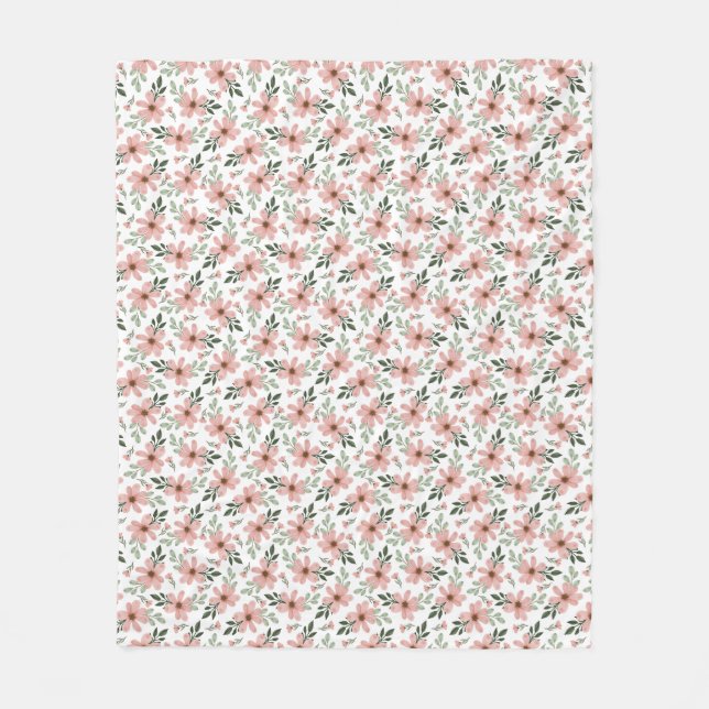 Couverture Polaire Les Fleurs Sont La Musique Du Sol (Devant)