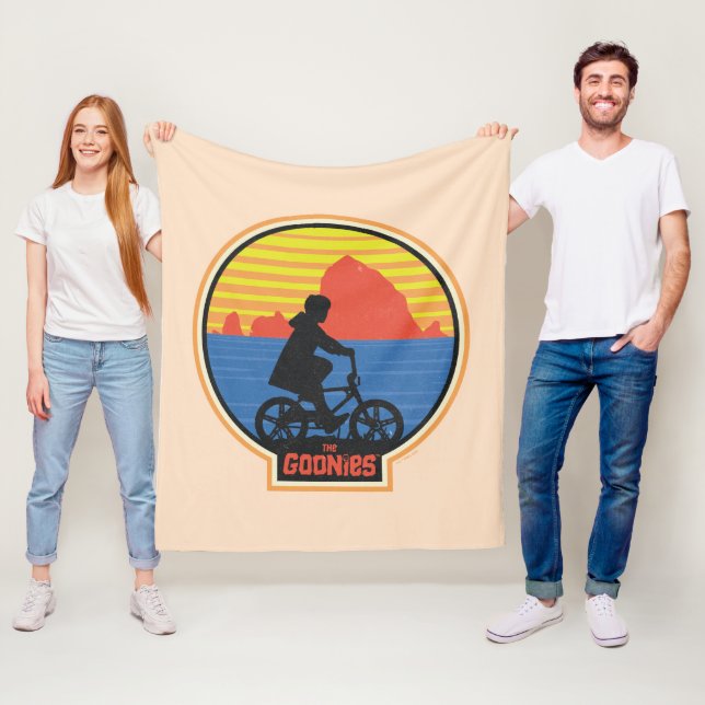 Couverture Polaire Les Goonies Retro Mikey équitation Vélo Graphique (En situation)