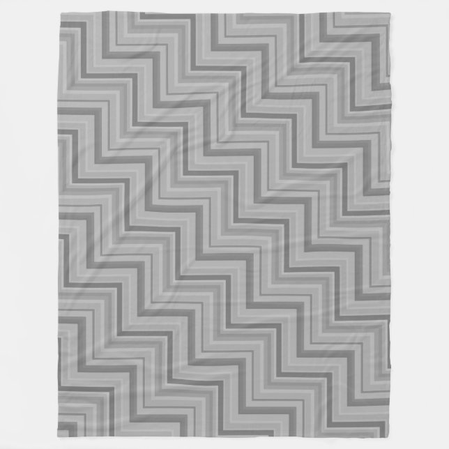 Couverture Polaire Les Grands Stripes (Devant)
