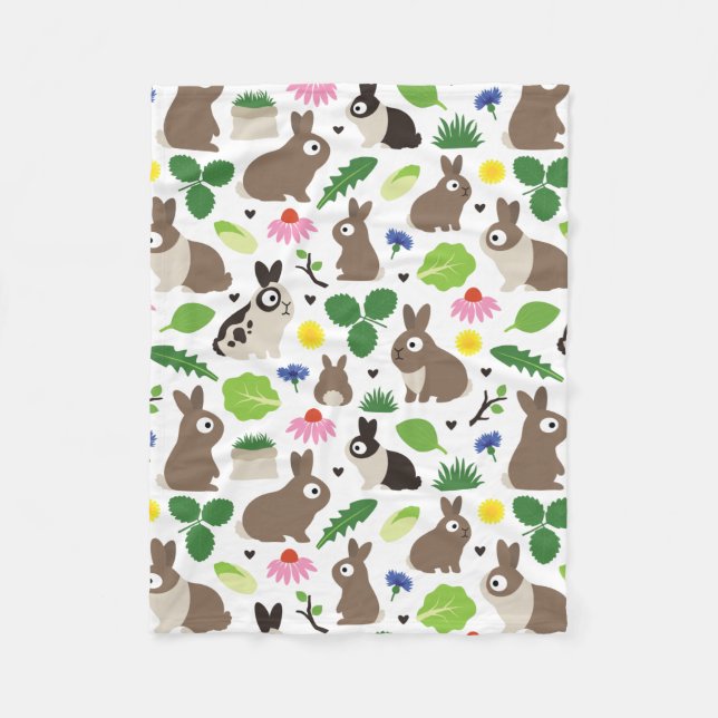 Couverture Polaire Les lapins Et Leurs Traitements (Devant)