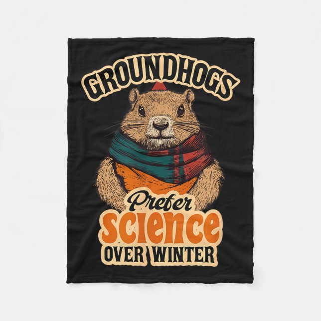 Couverture Polaire Les marmottes préfèrent la science à l'hiver févri (Devant)