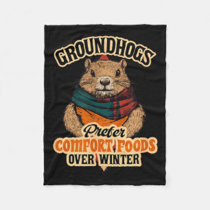 Couverture Polaire Les marmottes préfèrent les plats réconfortants à