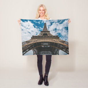 Couverture Polaire Les monuments Regard sur la Tour Eiffel