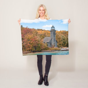 Couverture Polaire Les phares Grand Island East Channel Light
