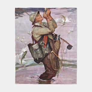 Couverture Polaire Les poissons sautent