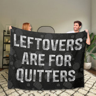 Couverture Polaire Les Restes Sont Pour Les Lâcheurs Jour de Thanksgi