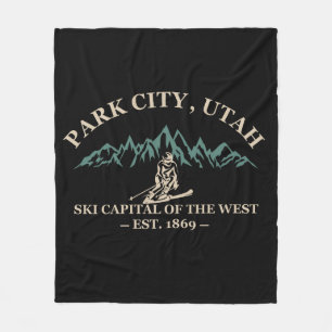 Couverture Polaire Les stations de ski de Park City Utah
