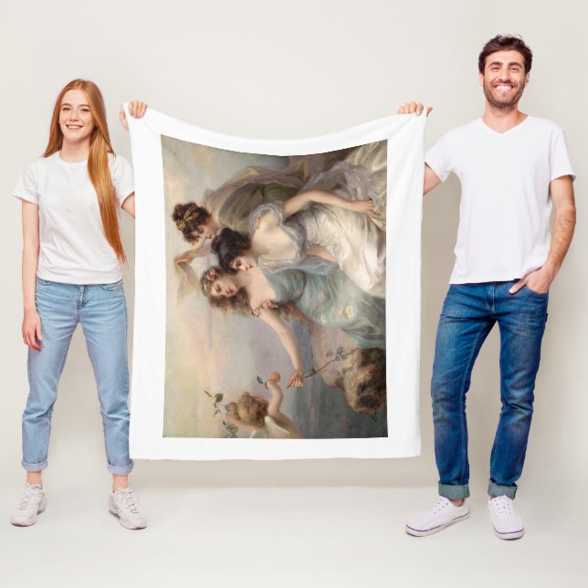Couverture Polaire Les Trois Grâces par Edouard Bisson (En situation)