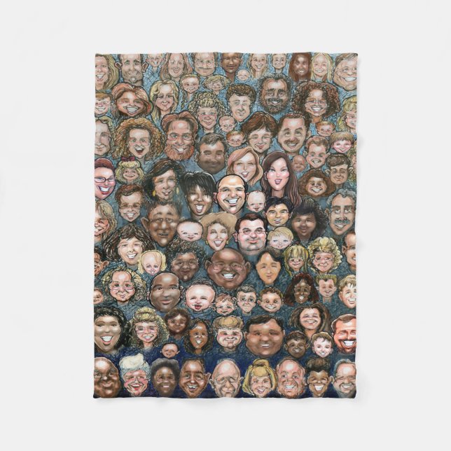 Couverture Polaire Les visages de l'humanité (Devant)
