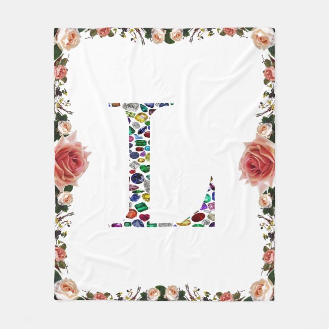 Couverture Polaire Letter L monogram (Devant)