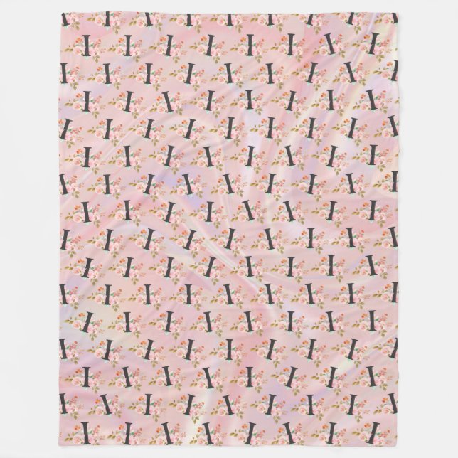 Couverture Polaire Lettre I (Devant)