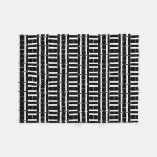 Couverture Polaire Lettre initiale H monogramme