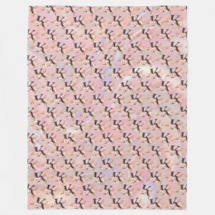 Couverture Polaire Lettre K