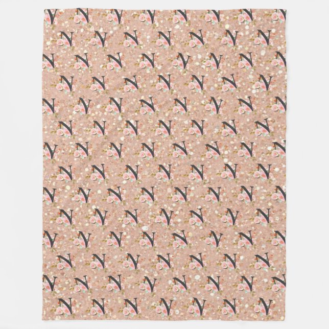 Couverture Polaire Lettre N (Devant)