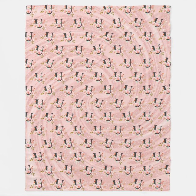 Couverture Polaire Lettre U (Devant)