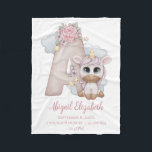 Couverture Polaire Lettre Unicorn Monogramme A Rose Baby Girl Gift Ba<br><div class="desc">Un dessin de licorne avec la lettre monogramme A. Personnalisez cette adorable couverture bébé en toison pour le bébé dont le nom commence par un A. Voir notre magasin pour d'autres lettres. https://www.zazzle.com/store/wahmteam</div>