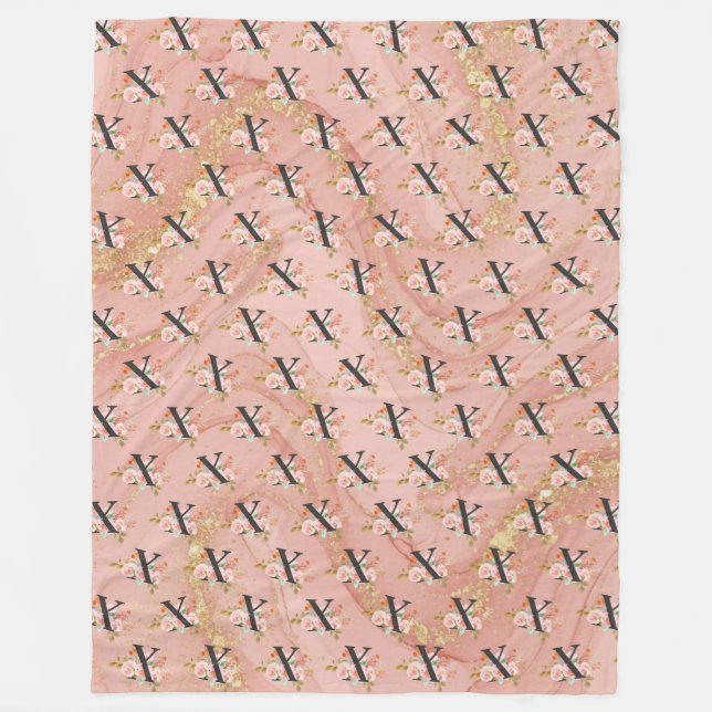 Couverture Polaire Lettre X (Devant)