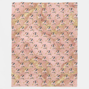 Couverture Polaire Lettre Z