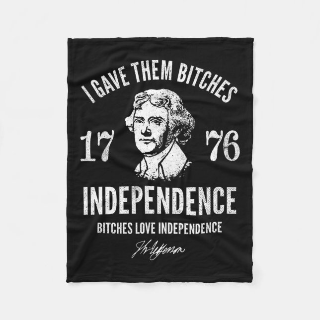 Couverture Polaire Leur A Donné Indépendance 1776 (Devant)