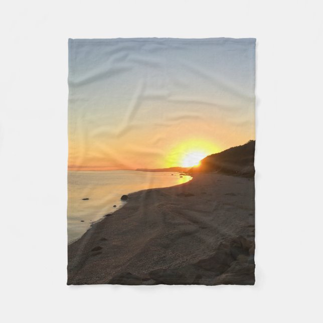Couverture Polaire Lever de soleil sur le détroit de Long Island (Devant)