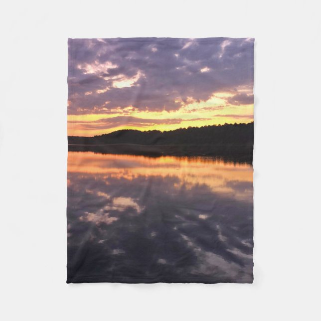 Couverture Polaire Lever de soleil sur le lac Bear (Devant)