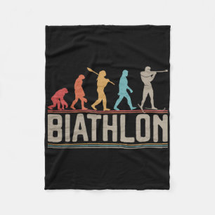 Couverture Polaire L'Évolution Du Biathlon Cible Tir Xc Skiin