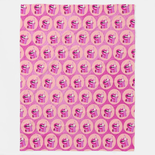 Couverture Polaire Lèvres (Devant)