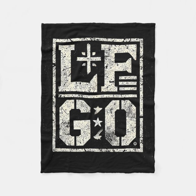 Couverture Polaire Lf Go Funky Motivational (Devant)