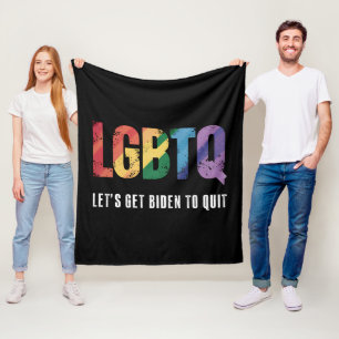 Couverture Polaire LGBTQ faisons en sorte que Biden arrête complèteme
