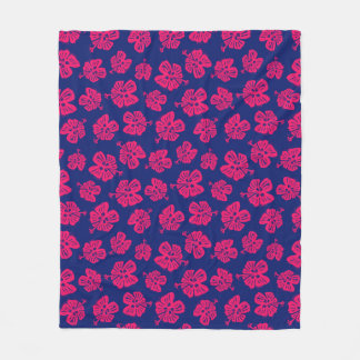 Couverture Polaire L'hibiscus tropical pour un peu de paradis chez so