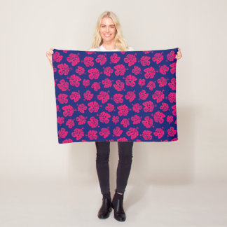 Couverture Polaire L'hibiscus tropical pour un peu de paradis chez so