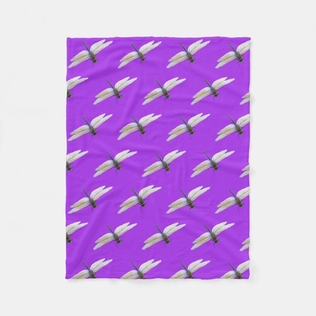 Couverture Polaire libellule (Devant)