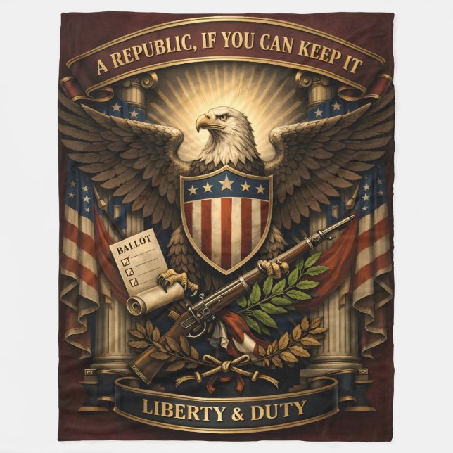 Couverture Polaire Liberté et devoir  (Devant)