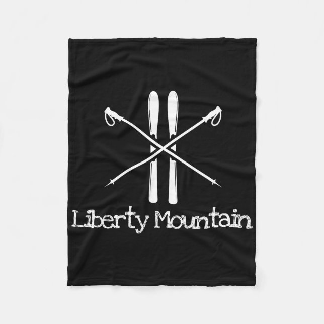 Couverture Polaire Liberty Mountain Ski Rustique Ski Ski Ski Ski Ski  (Devant)