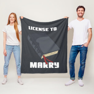 Couverture Polaire Licence d'officier mariage à épouser