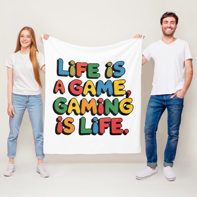Couverture Polaire LiFE est un jeu JEU JEU est la vie (En situation)