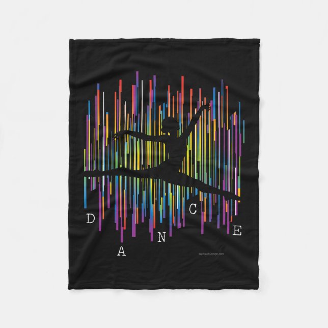 Couverture Polaire Ligne danseur (v1) (Devant)