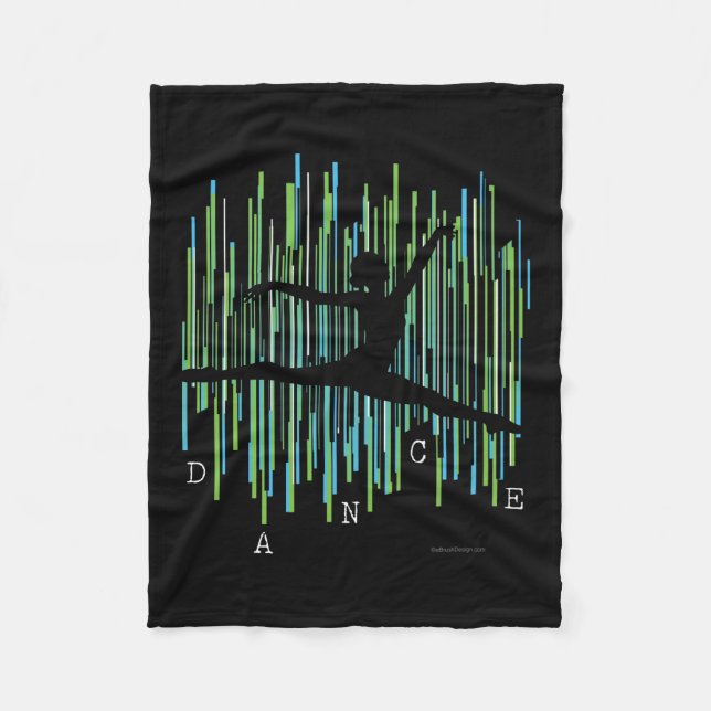 Couverture Polaire Ligne danseur (v2) (Devant)