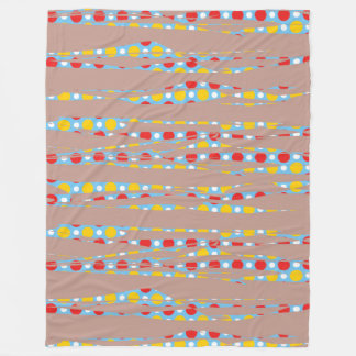 Couverture Polaire Lignes horizontales graphiques et abstraites