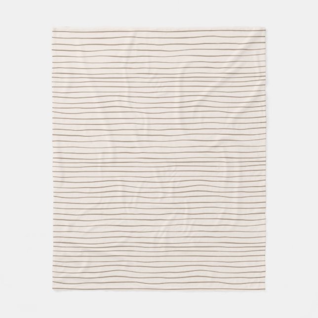 Couverture Polaire Lignes Whisper (Devant)