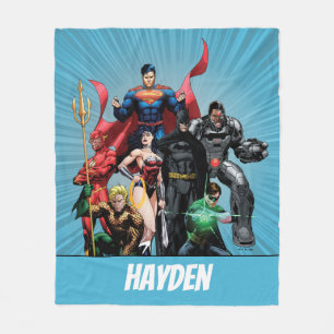 Couverture Polaire Ligue de la justice - Groupe 2