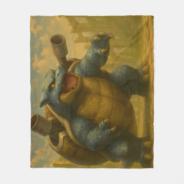 Couverture Polaire likeblastoise (Devant)