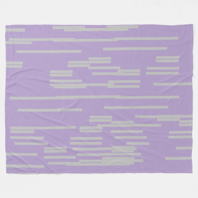 Couverture Polaire Lilas (Devant (Horizontal))