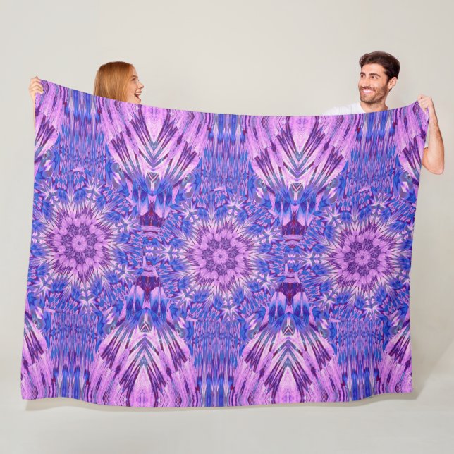 Couverture Polaire Lilies de la Vallée 60 (En situation)