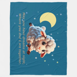 Couverture Polaire Linge de lit pour enfants avec un imprimé mignon.